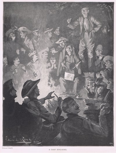A camp sing song by Edward Read